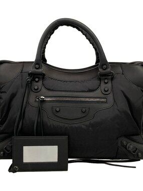 Balenciaga | Bags | Balenciaga Hardware Denim Shoulder Bag | Poshmark
